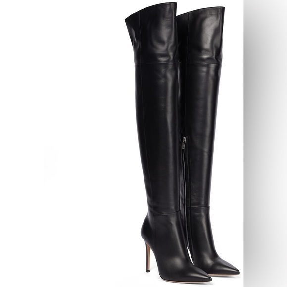 Guess Zionism Faux Leather Over The Knee Boots Size 6.5 - Picture 3 of 8